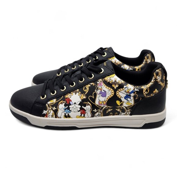 Disney x ALDO | Men’s Black & Gold Character Sneakers - Picture 8 of 12